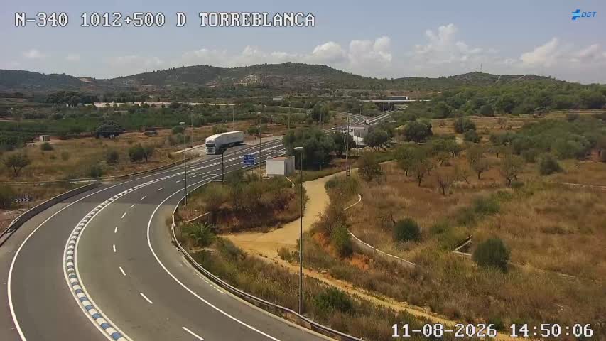 Cámara Castellón N-340 Km 1012,5