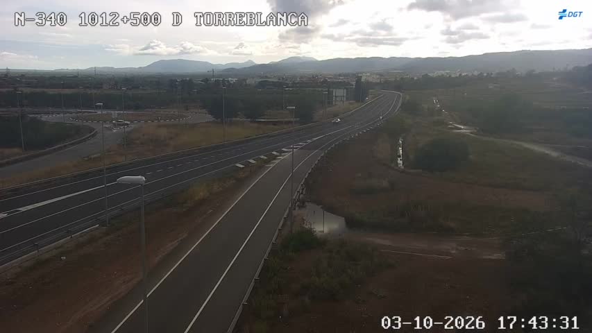 Cámara Castellón N-340 Km 1012,5