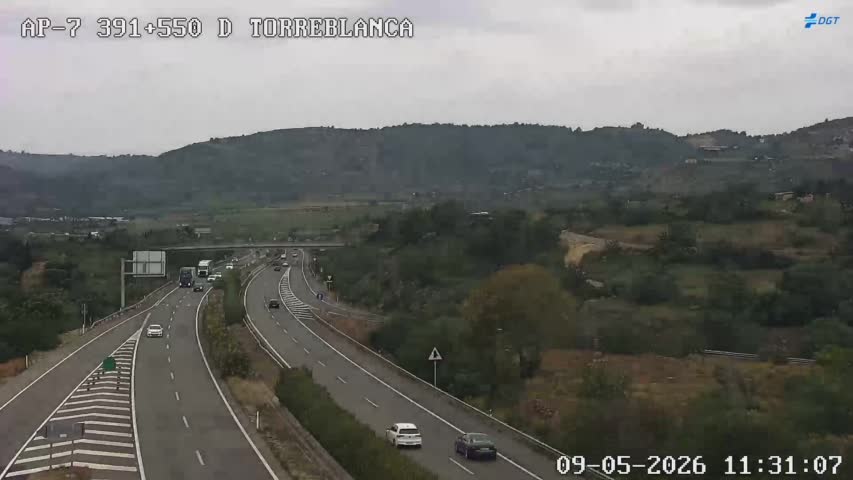 Cámara DGT AP-7 PK 391.55 — AP-7 km 391.55