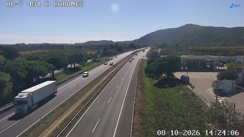 Cámara de tráfico en la AP-7, km 404.0