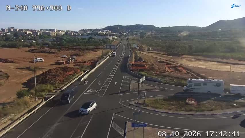 Cámara de tráfico en la N-340, km 996.9