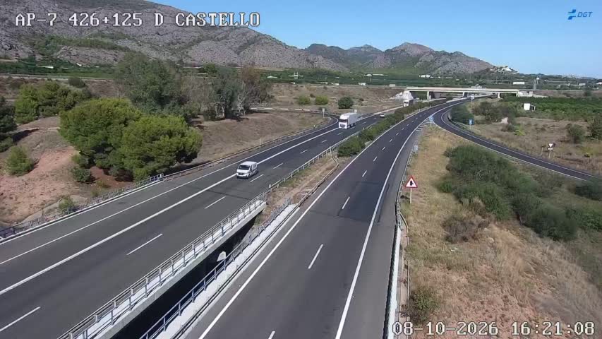 Cámara de tráfico en la AP-7, km 426.125