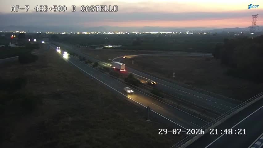 Cámara Castellón AP-7 Km 433,5