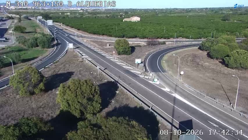 Cámara de tráfico en la N-340, km 963.15