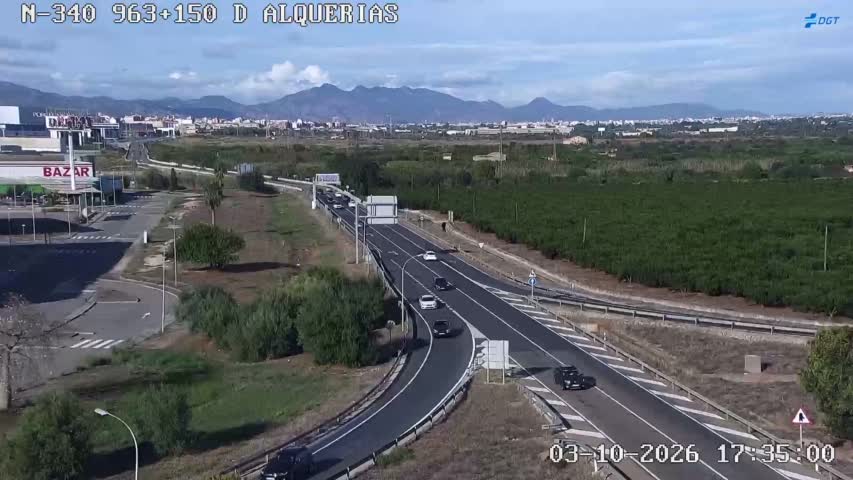 Cámara Castellón N-340 Km 963,1