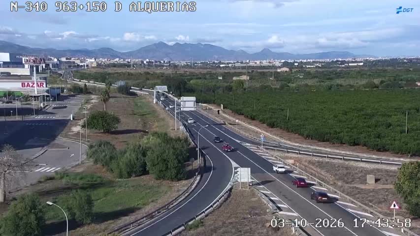 Cámara Castellón N-340 Km 963,1
