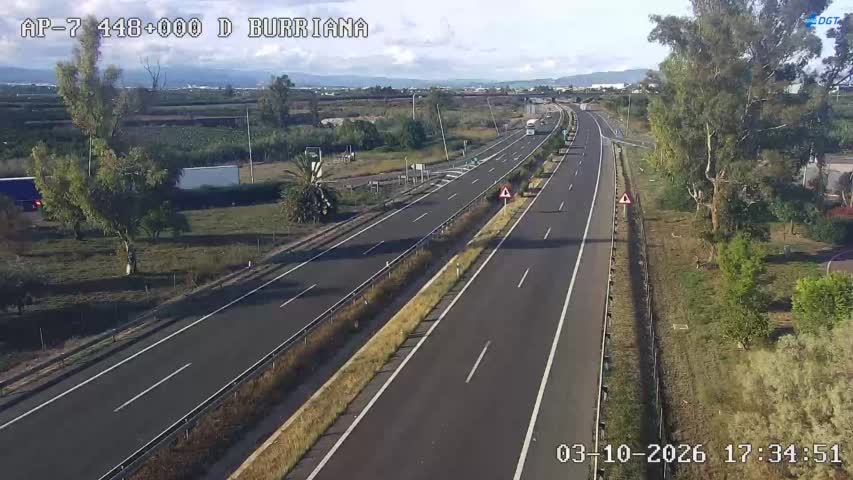 Cámara Castellón AP-7 Km 448,0