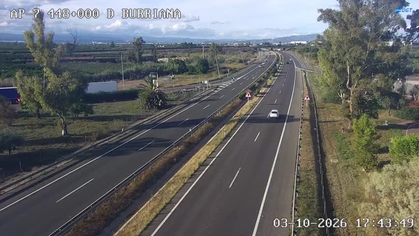 Cámara Castellón AP-7 Km 448,0