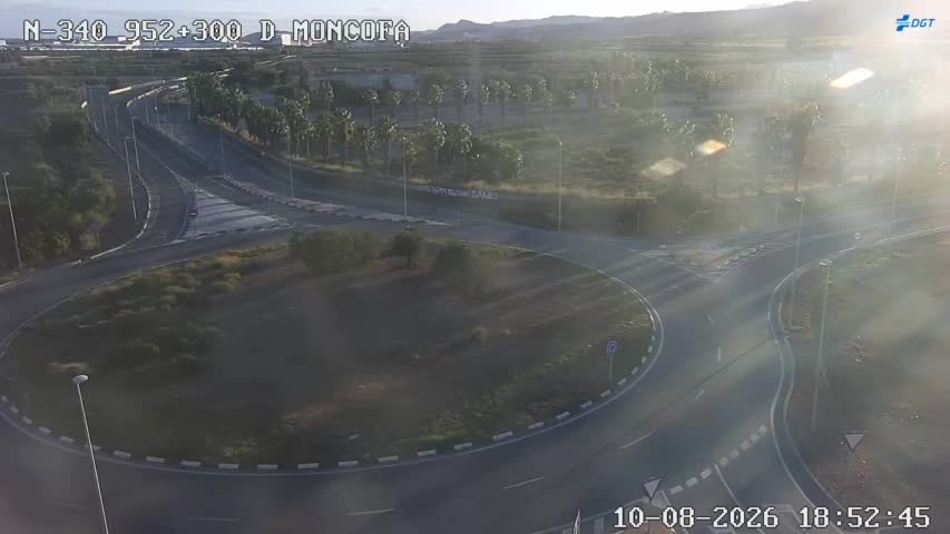 Cámara de tráfico en la N-340, km 952.3