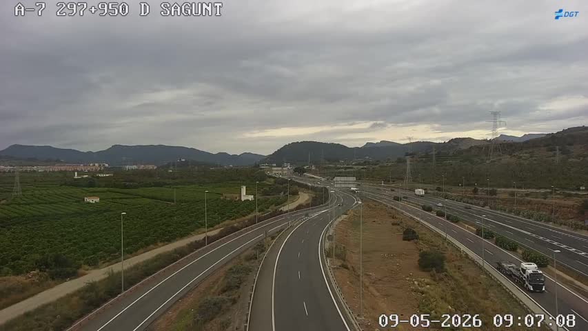 Cámara DGT A-7 PK 297.95 — A-7 km 297.95
