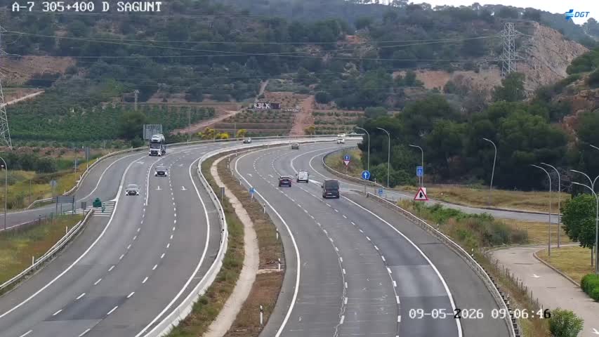 Cámara DGT A-7 PK 305.4 — A-7 km 305.4