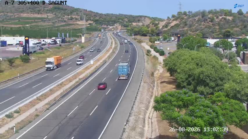 Cámara Valencia Sur Km 305,4 (A-7)