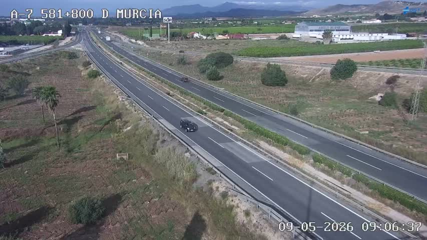 Cámara DGT A-7 PK 581.8 — A-7 km 581.8
