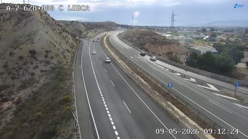 Cámara DGT A-7 PK 628.8 — A-7 km 628.8