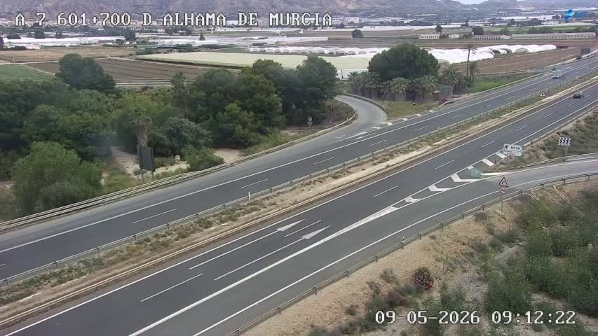 Cámara DGT A-7 PK 601.7 — A-7 km 601.7