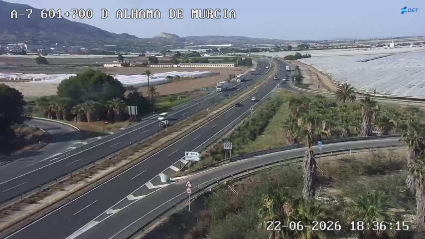 Cámara Murcia A-7 Km 601,7