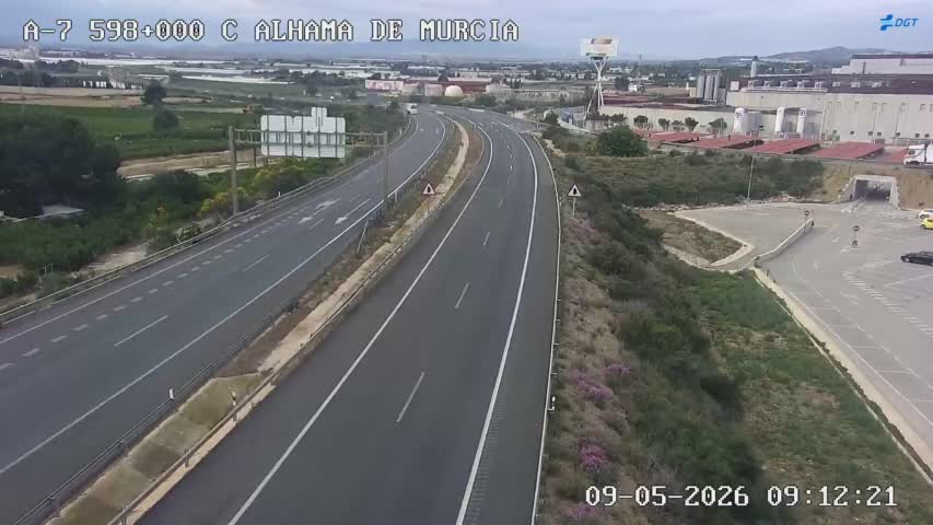 Cámara DGT A-7 PK 598 — A-7 km 598