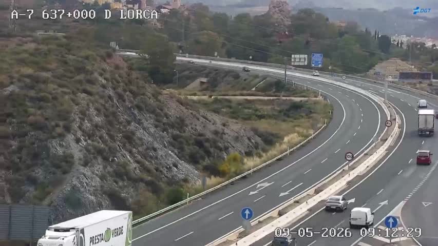 Cámara DGT A-7 PK 637 — A-7 km 637