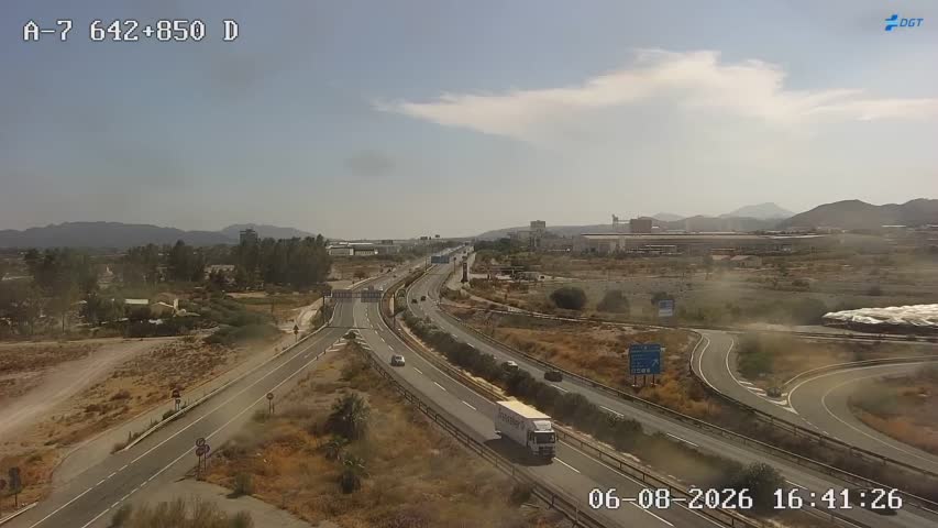 Cámara Murcia A-7 Km 642,8