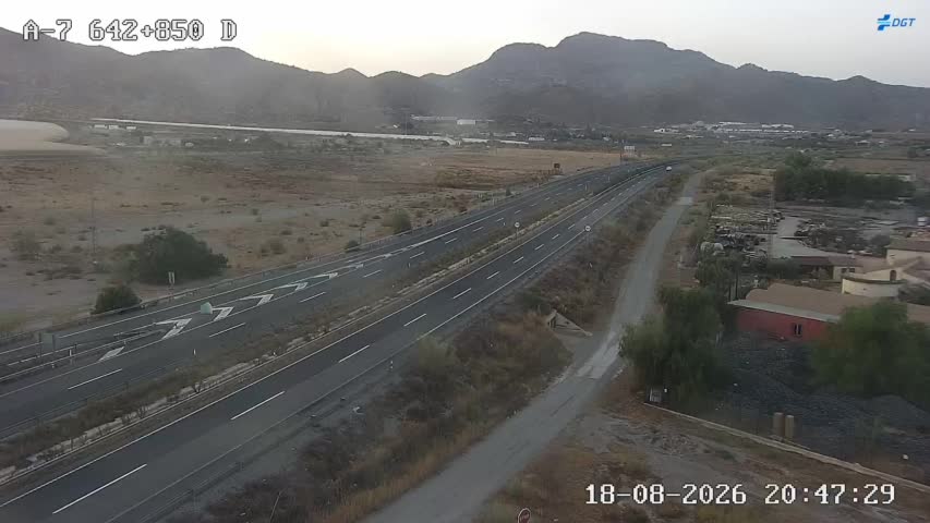 Cámara Murcia A-7 Km 642,8