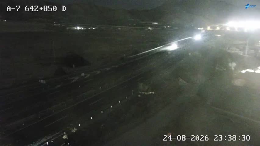 Cámara Murcia A-7 Km 642,8