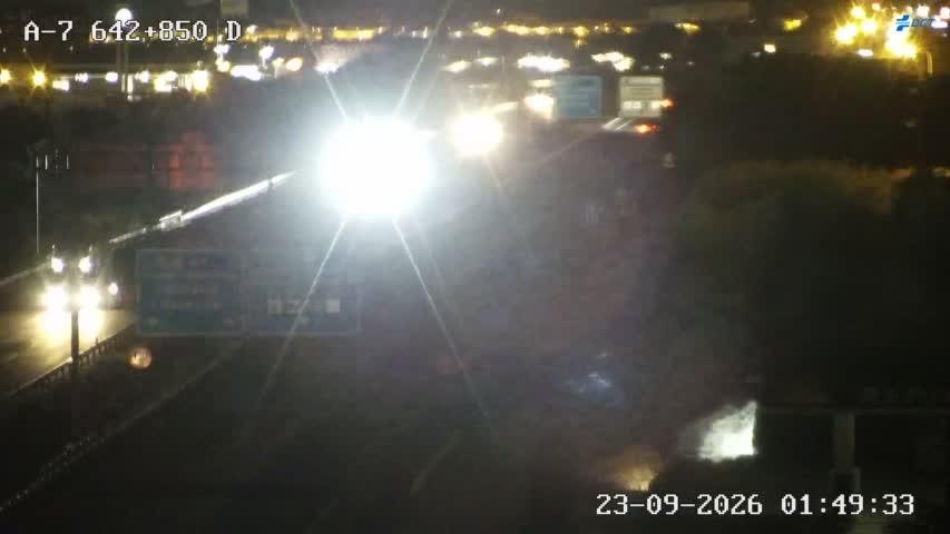 Cámara Murcia A-7 Km 642,8