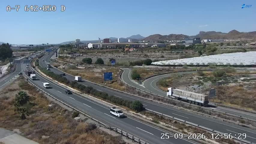 Cámara Murcia A-7 Km 642,8