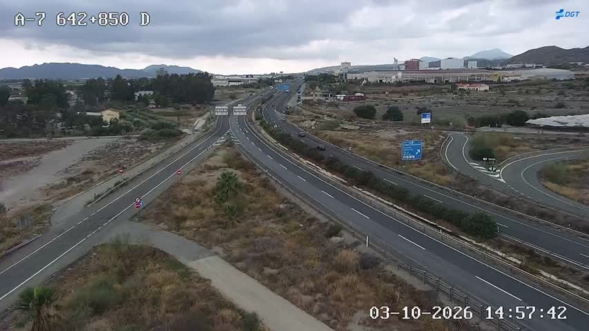 Cámara Murcia A-7 Km 642,8