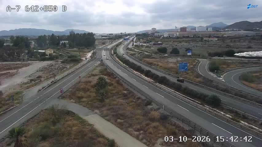 Cámara Murcia A-7 Km 642,8