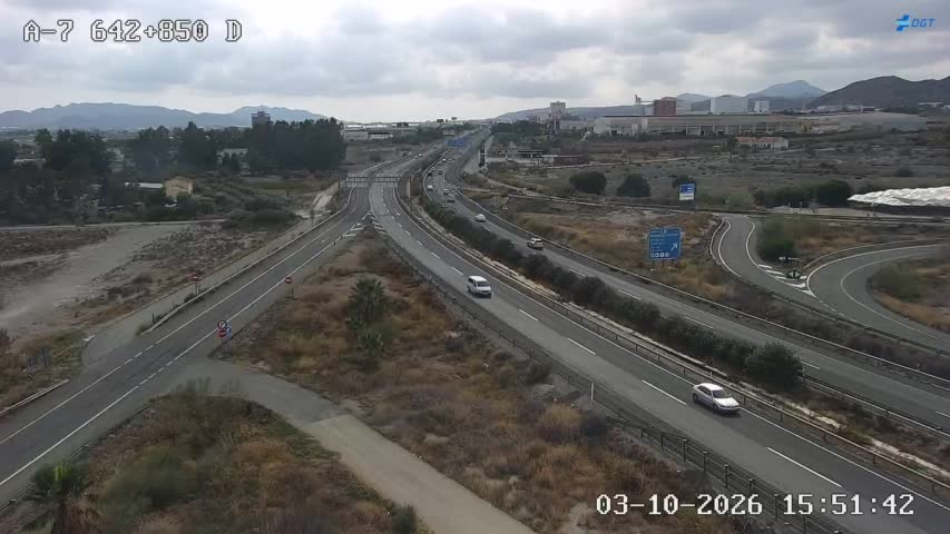 Cámara Murcia A-7 Km 642,8