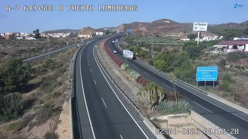 Cámara Murcia A-7 Km 649,5