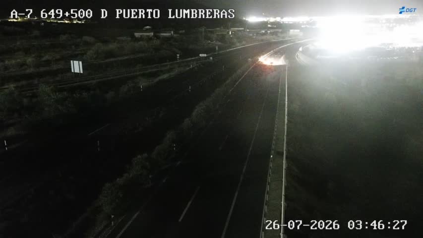 Cámara Murcia A-7 Km 649,5