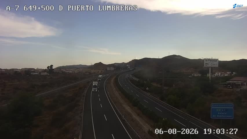 Cámara Murcia A-7 Km 649,5