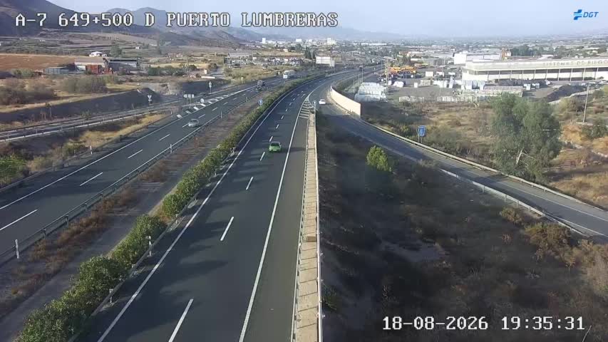 Cámara Murcia A-7 Km 649,5