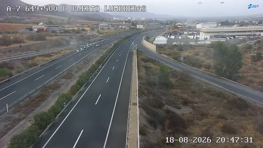 Cámara Murcia A-7 Km 649,5