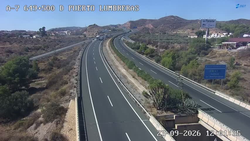 Cámara Murcia A-7 Km 649,5