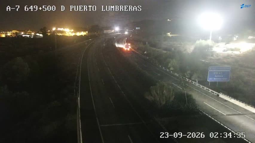 Cámara Murcia A-7 Km 649,5