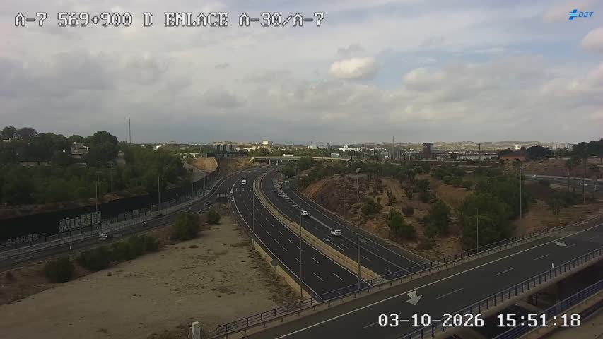 Cámara Murcia A-7 Km 569,9