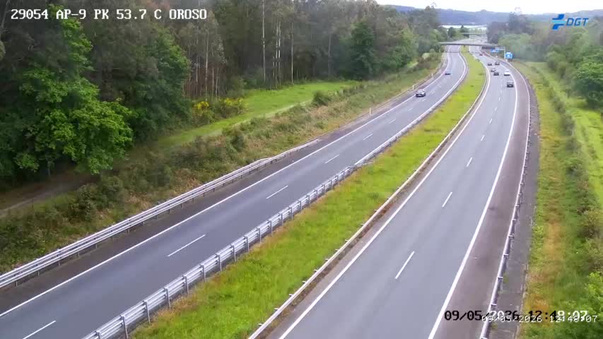 Cámara DGT AP-9 PK 53.7 — AP-9 km 53.7