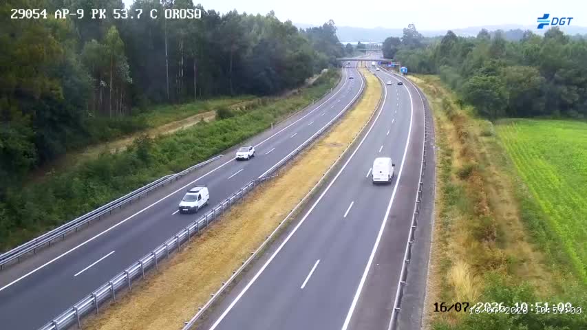 Coruña, A — AP-9 km 54