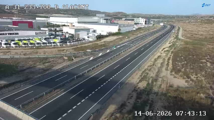 Cámara A-31 Km 233,7