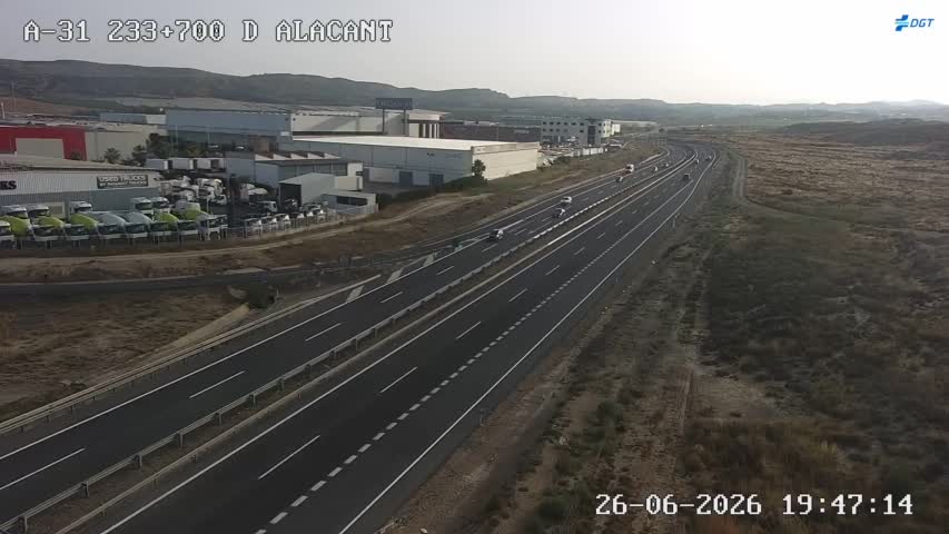 Cámara A-31 Km 233,7