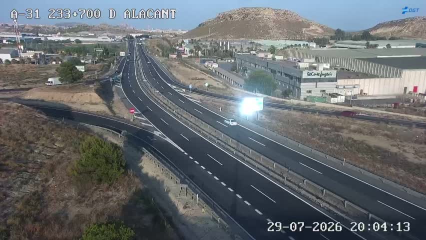 Cámara A-31 Km 233,7