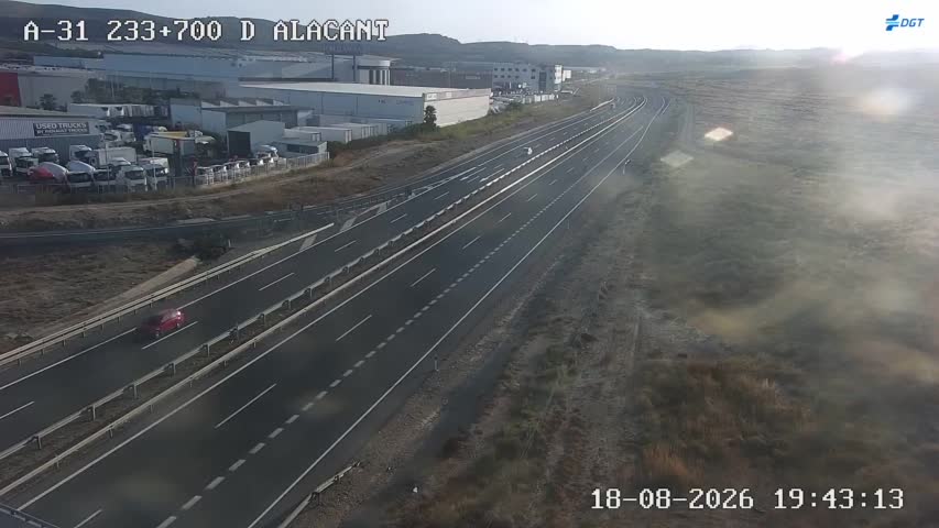 Cámara A-31 Km 233,7