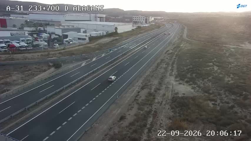 Cámara A-31 Km 233,7