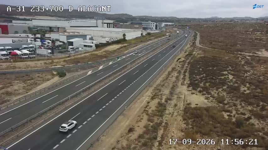 Cámara A-31 Km 233,7