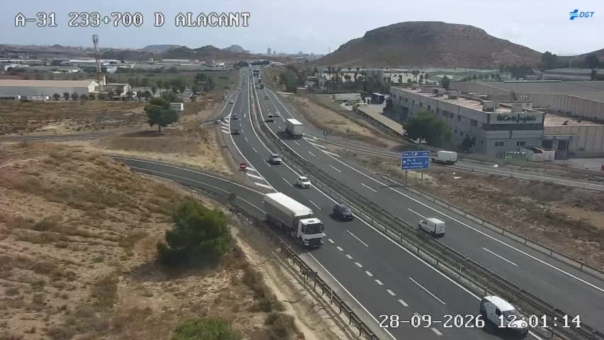 Cámara A-31 Km 233,7