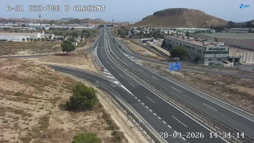 Cámara A-31 Km 233,7