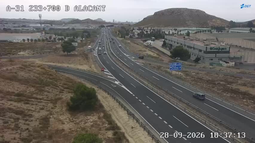 Cámara A-31 Km 233,7