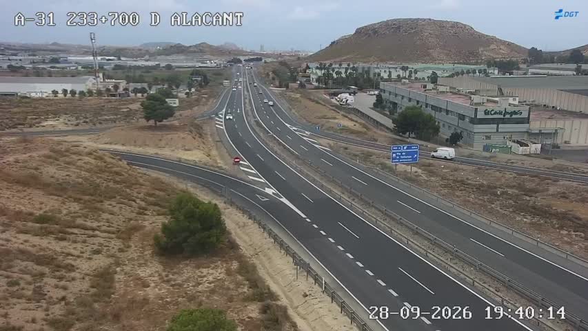 Cámara A-31 Km 233,7